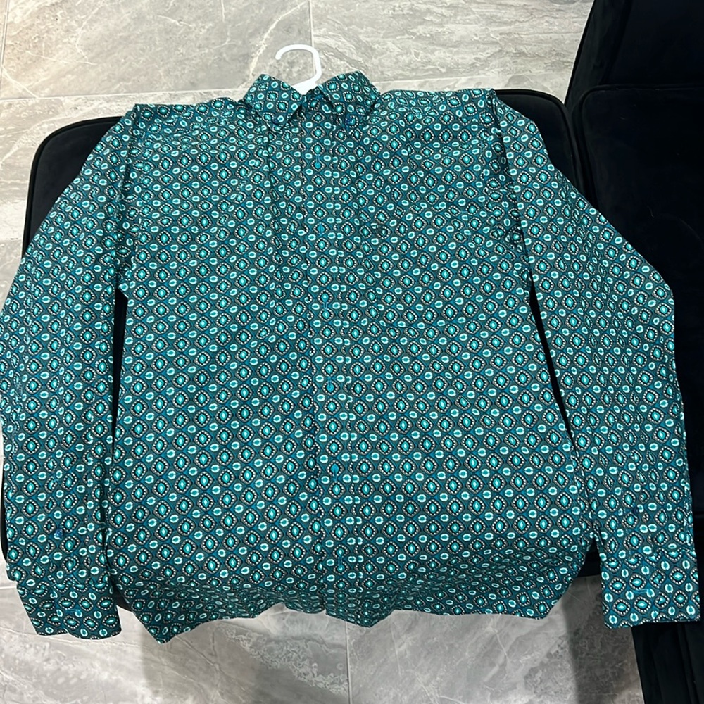 Ariat Button Down (Size Small Fitted) - image 1